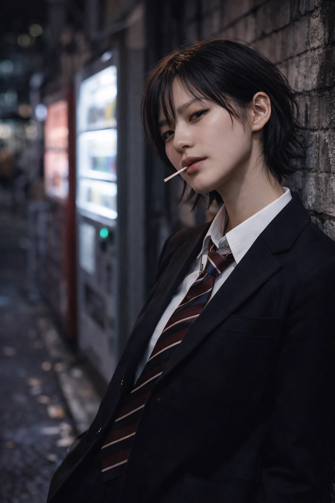 도시의 밤에 선 SHINHWI
